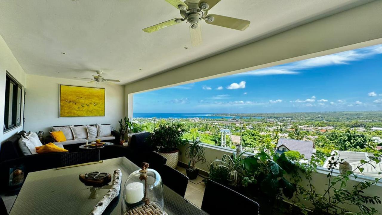 Penthouse Avec Vue Panoramique Sur La Baie De Tamarin Apartment Exterior photo